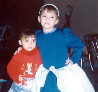 Alejandra y Andrea Hernández Gómez.