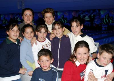 Anily García, Lorena, Ángela y Cristina Murra, Silvina Ruiz, Angelina  de García Arlette Maycotte y Dany Ruiz.