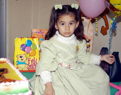 Natalia Estefanía Rodríguez  cumplió su tercer aniversario de vida y los festejó con una divertida fiesta que le organizaron sus papás.