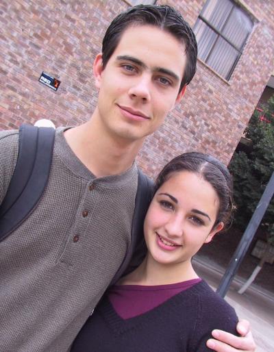 Daniel Abusaid y Mayela De la Garza.