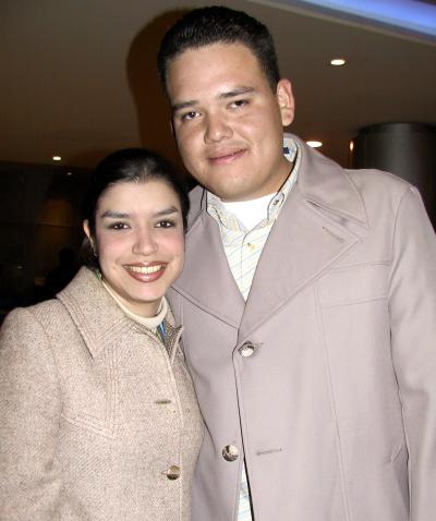 Susana Ortiz y Carlos de Luna.