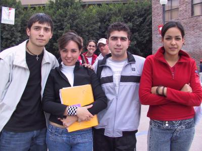 Areli Giacoman, Carlos Zavala, Sonia Anaya y 'El chino'.