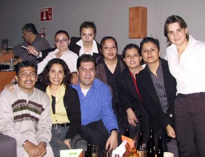Areli Giacoman, Carlos Zavala, Sonia Anaya y 'El chino'.