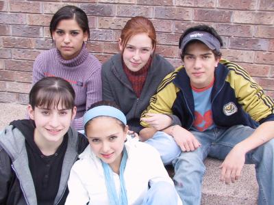 Emily Muñoz, Alina Dueñes, Daniel Chaidez, Almendra González, y Daniela Martínez.