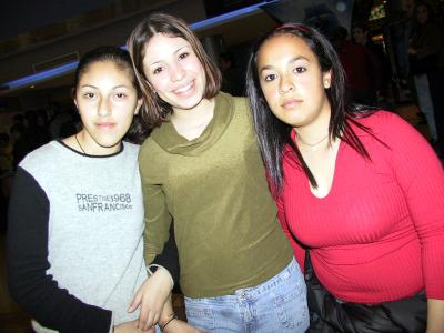 Karla Dios-Dado, Lizeth García, Rocío López.