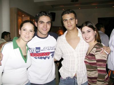 Malú Martínez, Jorge Jaik, Beto Llorens, Maritere Serna.