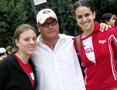 Miriam Murra, Andrea Bracho y Paco Delgado