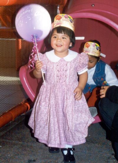 Ingrid Vianey González Acevedo festejó su segundo cumpleaños de vida con un divertido convivio