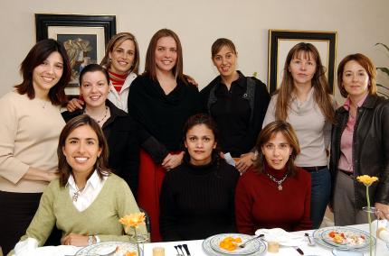 26 de febrero
Piedad de Reynoard, Franciela de Castillo, Irene de Fernández, Laura de González, Ana Isabel de Raigosa, Mariela de Bercovich, Griselda de Garza, Gaby de Díaz, Claudia de Villarreal y Ana de Anaya.