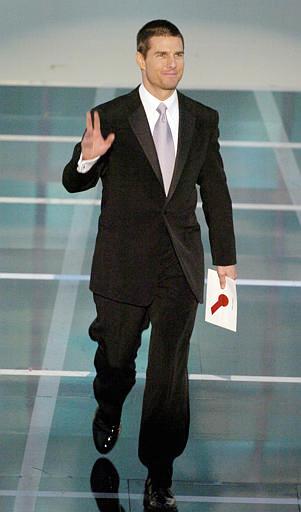 Tom Cruise fue el encargado de presentar el Oscar al Mejor Director.