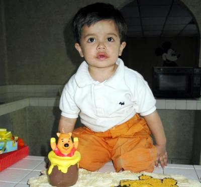 Miguel Ángel Caballero Elizalde festejó sus dos años de vida, con una divertida fiesta que le organizaron sus papás.
