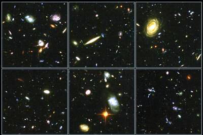 El telescopio espacial Hubble ha fotografiado las primeras galaxias formadas tras la denominada 'era oscura', que sucedió al 'Big Bang' - la explosión que dio origen al Universo-.