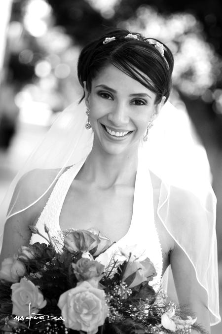 Lic. Carla Liliana Sosa Lugo el día de su enlace nupcial con el Ing. Carlos Rodríguez Arizpe.