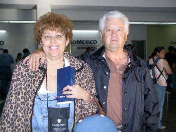   22 de marzo  

Gabriela de Origel viajó a Túnez y fue despedida por Adolfo Origel.