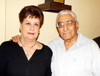 Lilia Sotomayor de Aguilar y Ángel Aguilar Gutiérrez.