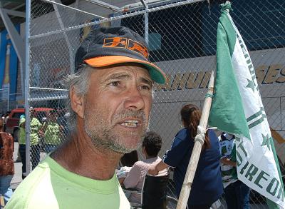 Corazón verde | Megamarcha en apoyo al Santos