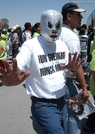 Corazón verde | Megamarcha en apoyo al Santos
