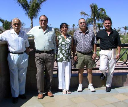  10 de abril  
Ángel Ortiz Cepeda, Miguel de la Torre Cavanzón, N. de Ortiz, Ángel Ortiz y Jorge Monroy