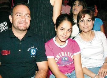 Marcela y Pilar Pedraza asistieron como muchos al show de Tihany Spectacular