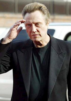 El gran actor Christopher Walken  fue captado a su llegada