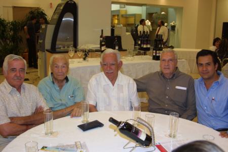 Jesús Salas Falcón, Alberto Allegre Familiar, Ricardo Anaya, Sigfrido Sánchez y Jorge Sánchez.