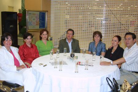 Mary Saldaña Villarreal, Cecilia Ramírez Hamdan, Gloria López Negrete, Francisco Bartoluchi, Josefina Rodríguez, Marus Romo de Gardea y Ernesto Gardea.