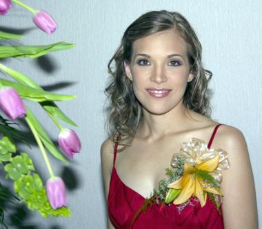Ana Elisa Lastra camacho, captada en la despedida de soltera que se le ofreció, por su próximo matrimonio con Ricardo Robles.