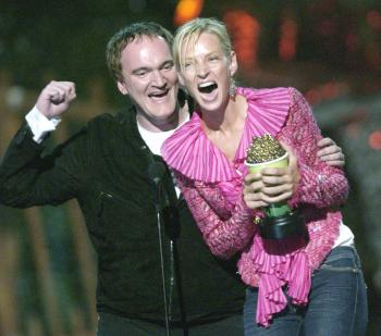 La actriz Uma Thurman fue elegida como la ganadora a mejor actriz por su participación en la película Kill Bill Vol. 1