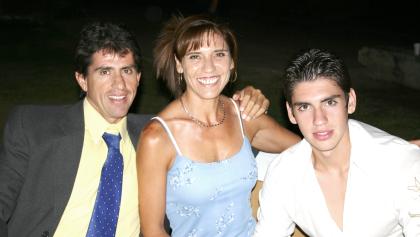 Rafael, Angélica y Carlo Villarreal..