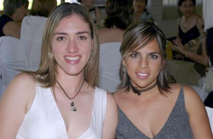 Marcela Garza y rina Gilio.