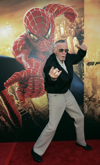 Stan Lee (productor ejecutivo del filme y creador del cómic).