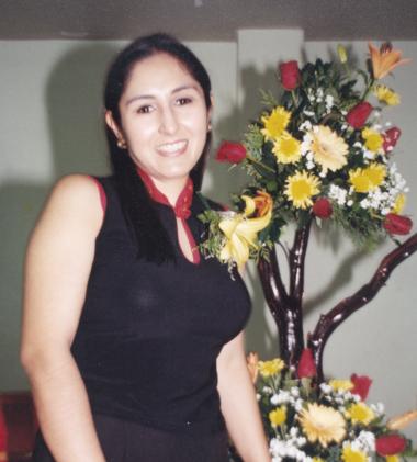Christabel del Rayo Meneses Rey contraerá matrimonio con Eduardo Martínez Burrón el 26 de junio.