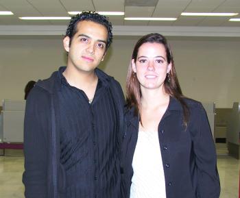 Mónica Abad y Ernesto Luna llegaron de León Guanajuato.