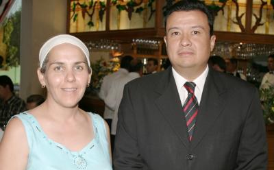 Laura Rodríguez y Juan Antonio Wong.