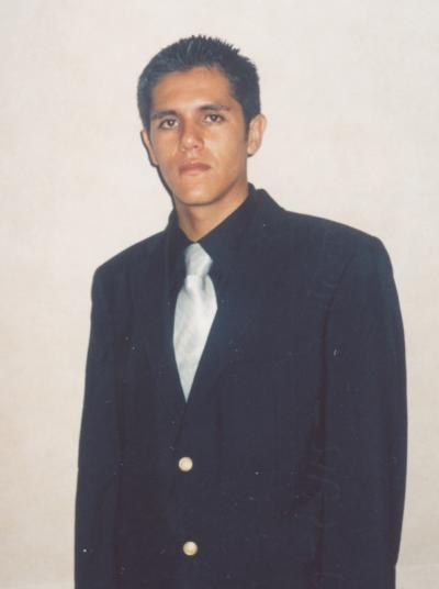 Sergio Pérez Cárdenas, captado el día de su graduación.