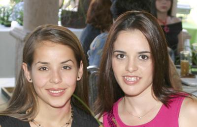 Claudia Robles y Margarita Martínez