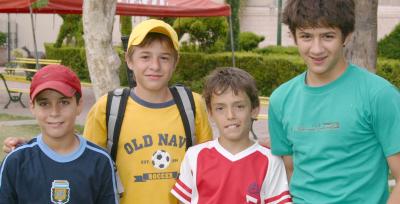 Alejandro Arujo, Jape Guzmán, Carlos Franco y Roberto Echávarri.