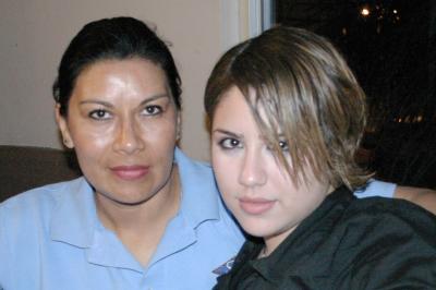 Jéssica Batres y Lupita Moreno.