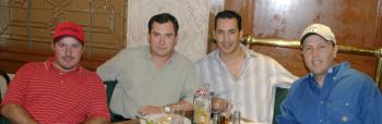 Ernesto Segura, Christian Collier, Poncho  Garza y May Dávila.