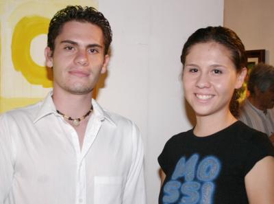 Luis Felipe Castillón y Laura Hernández.
