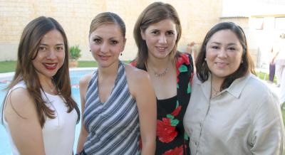  21 de julio

Rocío Acosta, Lily Quiñones, María Cruz de Ayala y Ángeles Garza.