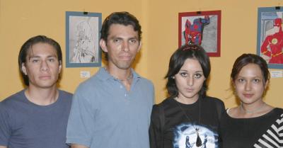 Miguel Orejel, José Manuel Morado, Beatriz Galván, Estela García