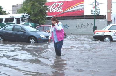 Calle Matamoros y Rodríguez en el centro de la ciudad.