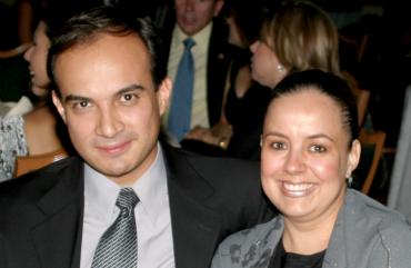 César Mario Prieto y Viviana de Prieto.