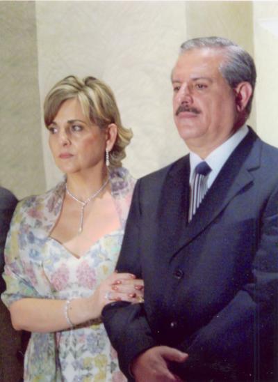 Rocío Villarreal de Juan Marcos y Salomón Juan Marcos Issa..
