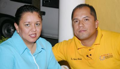 Dulce Muñoz y Agustín Alvarado.