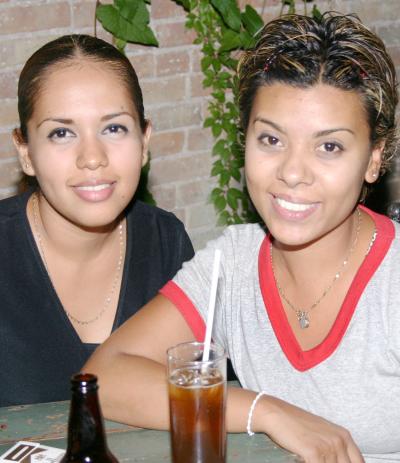  07 de Agosto 

Alejandra Calderón y Helen Gallegos.