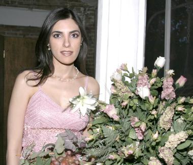 Cecilia Salmón Abraham contraerá matrimonio con Baltazar Villarreal Mena, el 27 de agosto.