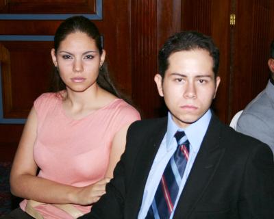Marina Gómez Chávez y Ricardo Flores Débora.
