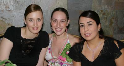 Cristian Villarreal, tily Campa y Bárbara Berlanga.